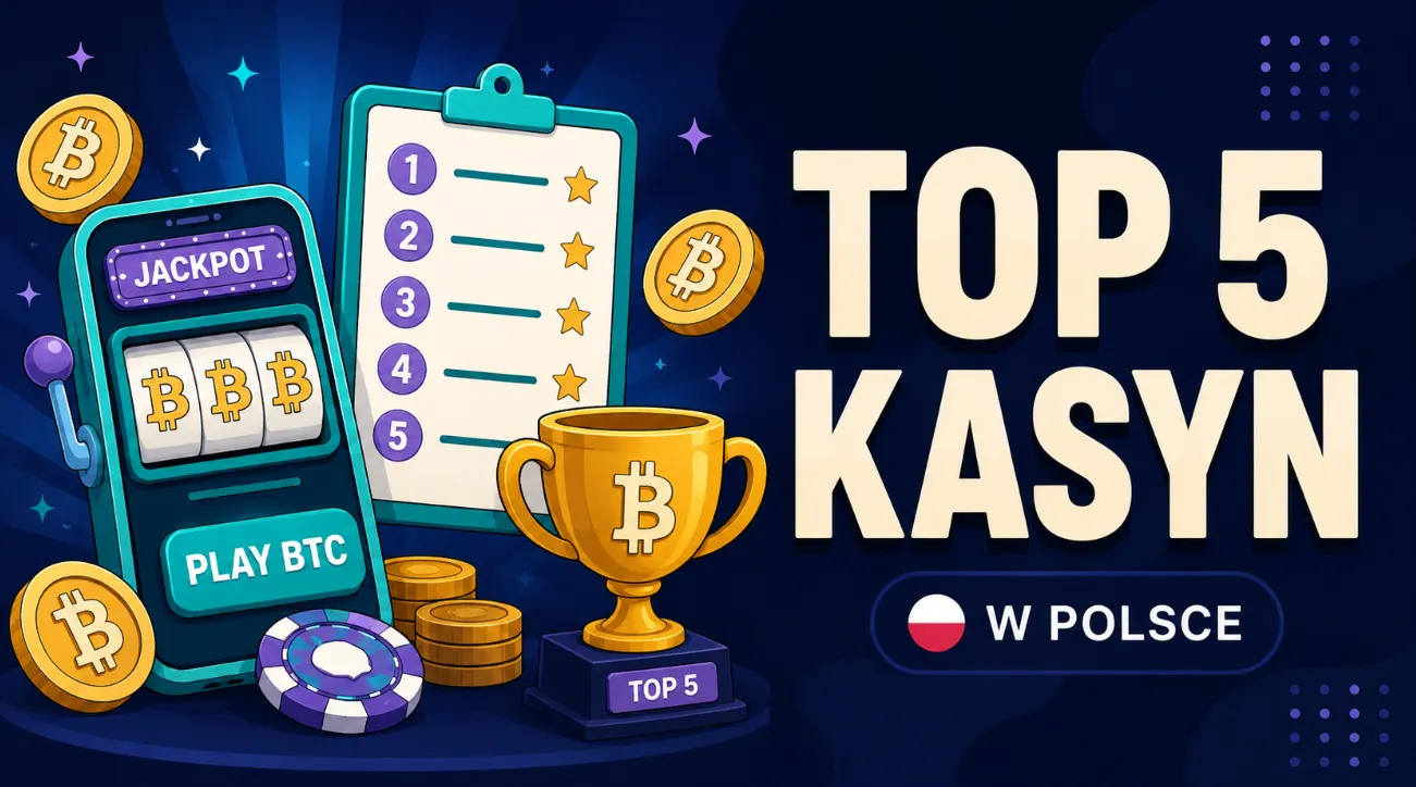 Top 5 kasyn bitcoin w Polsce